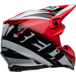 BELL Moto-9S Flex 22.06 Rail Red / White 2024 Helmet - Image 5