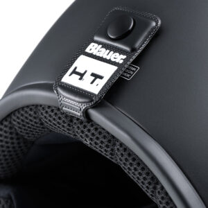 BLAUER 80's Matt Titanium Helmet - Image 3