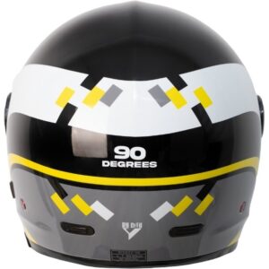 BY CITY 90 Degrees Maniac Black Helmet - Image 3