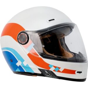 BY CITY 90 Degrees Maniac White Helmet - Image 3