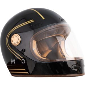 BY CITY Roadster III Gold / Black Helmet - Image 3