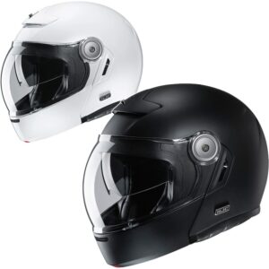 HJC V90 MONOCOLOR MODULAR HELMET WHITE - Image 1