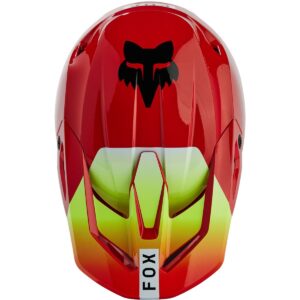 Casco FOX V1 Flo Rojo 2024 - Imagen 5