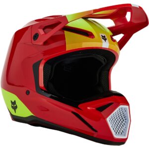 Casco FOX V1 Flo Rojo 2024 - Imagen 1