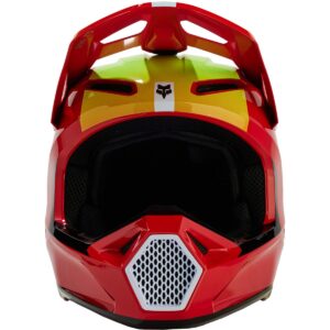 Casco FOX V1 Flo Rojo 2024 - Imagen 4