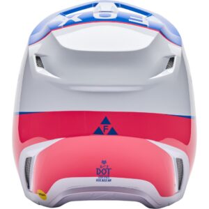 FOX V1 Collect Blue / Pink 2026 Helmet - Image 3