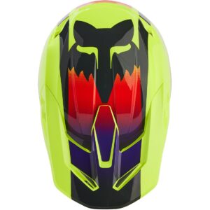 Casco FOX V1 Flora Amarillo 2024 - Imagen 5