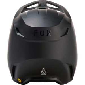 FOX V1 Junior Matte Black 2024 Helmet - Image 3