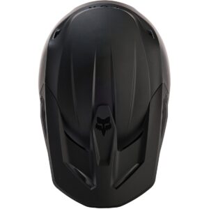 FOX V1 Junior Matte Black 2024 Helmet - Image 5