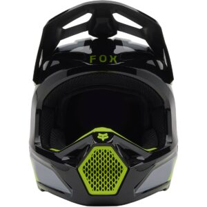 FOX V1 Lean Grey / Yellow 2025 Helmet - Image 3