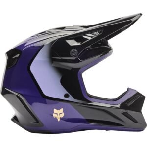 Casco FOX V3 Drip Negro / Morado 2026 - Imagen 2