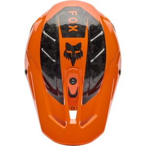 FOX V3 RS Fracture Flo Orange 2026 Helmet - Image 5