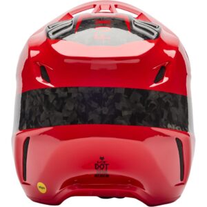 FOX V3 RS Fracture Flo Red 2026 Helmet - Image 3