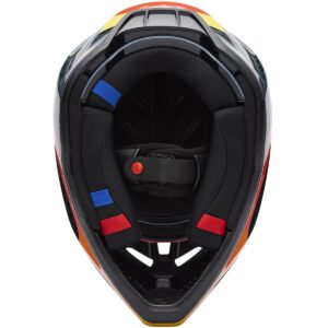 FOX V3 RS Grid Black / Orange 2025 Helmet - Image 5