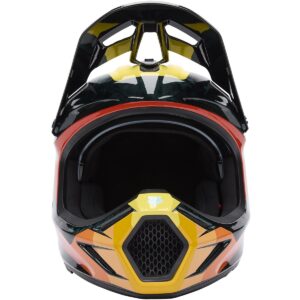 FOX V3 RS Grid Black / Orange 2025 Helmet - Image 3