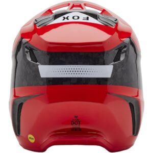 FOX V3 RS Infinite Fluorescent Red 2025 Helmet - Image 3