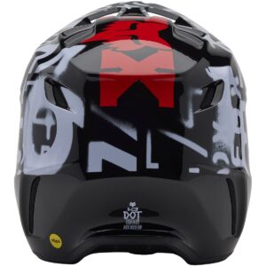 Casco FOX V3 Setenta y cuatro cascos negros 2025 - Imagen 4