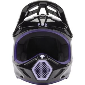 Casco FOX V3 Spire Junior Negro / Morado 2026 - Imagen 4
