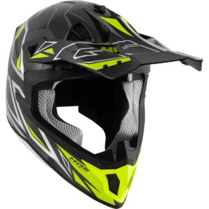 GIVI 70.1 Vector Silver / Yellow Helmet - Image 5