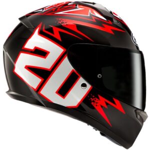 HJC C10 Diablo Mask MC1 Helmet - Image 3