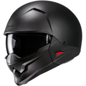 HJC i20N Casco semiplano negro - Imagen 1