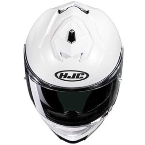 HJC i71 Pearl White Helmet - Image 3