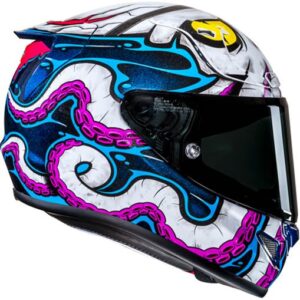 HJC RPHA 12 Kraken MC28 Helmet - Image 3