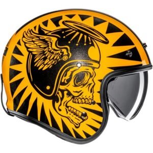 HJC V31 Flame MC3 Helmet - Image 3