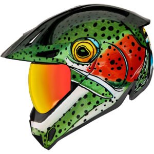 ICON Variante Pro Bug Chucker Casco Verde - Imagen 3