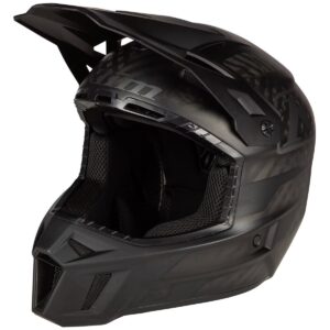 Casco KLIM F3 Negro de carbono Matt - Imagen 1