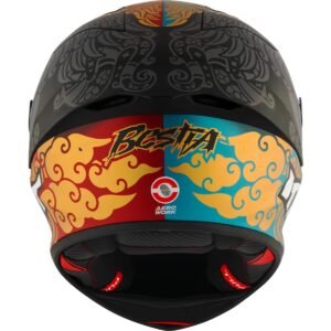 KYT KX-1 Race GP Bastianini Indonesia 2023 Replica Helmet - Image 3