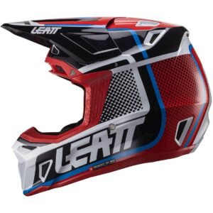 Kit de leatt Moto 8.5 Rojo 2024 Casco - Imagen 3