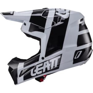 LEATT Kit Moto 3.5 Black / White 2024 Helmet - Image 4