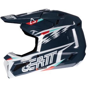 Kit LEATT Moto 3.5 Azul 2025 Casco - Imagen 4