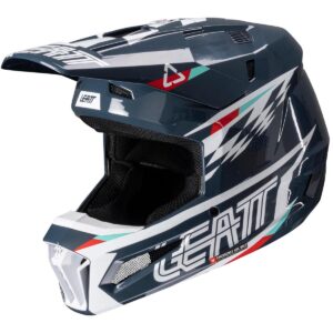 Kit LEATT Moto 3.5 Azul 2025 Casco - Imagen 5