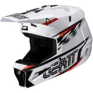 Kit LEATT Moto 3.5 Blanco 2025 Casco - Imagen 5