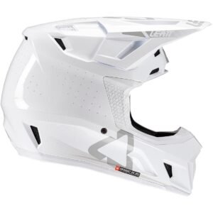LEATT Kit Moto 7.5 V25 White 2025 Helmet - Image 2