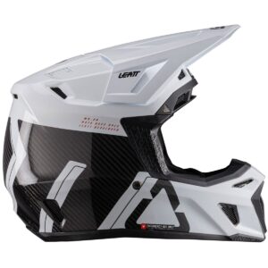LEATT Kit Moto 9.5 Carbon / White 2026 Helmet - Image 3