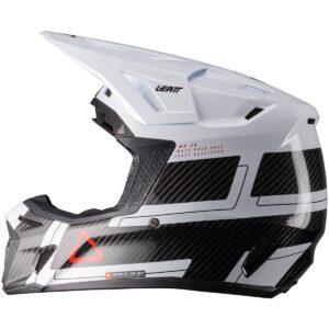 LEATT Kit Moto 9.5 Carbon / White 2026 Helmet - Image 5