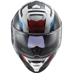 LS2 FF800 Storm II Racer Blue / Red Helmet - Image 3