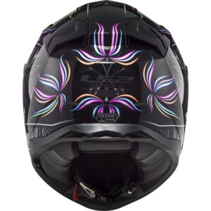 LS2 FF811 Vector II Tropical Black / White Helmet - Image 3