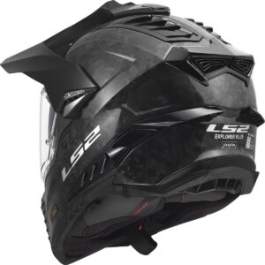 Casco de carbono forjado del explorador LS2 MX701 - Imagen 3