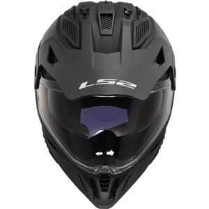 LS2 MX702 Pioneer II Matt Black Helmet - Image 3