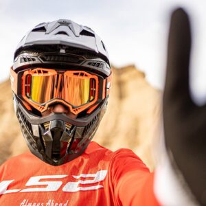 LS2 MX703 X-Force Matt Carbon Helmet - Image 3