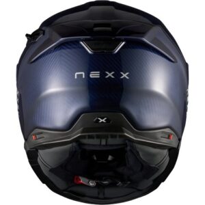 NEXX X.TR Carbon Atlantic Carbon / Blue Matt Helmet - Image 3