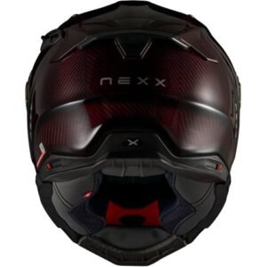 NEXX X.WST3 Carbono Lava Rojo Matt Casco - Imagen 3
