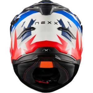 NEXX Y.Travl Primal Blue / Red Helmet - Image 3