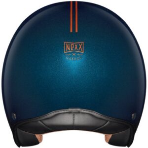 NEXX X.G30 Lagoon Blue / Copper Helmet - Image 3
