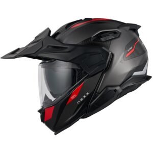 NEXX X.País de vida Terra Grey / Casco Matt Rojo - Imagen 3