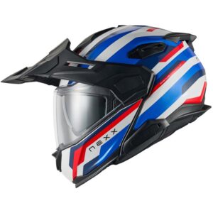 NEXX X.Lifecountry Westbound Blue / Red Helmet - Image 3
